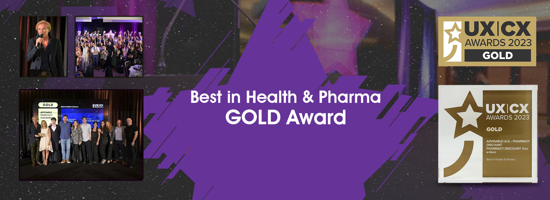 GOLD βραβείο στα UX/CX Awards 2023!