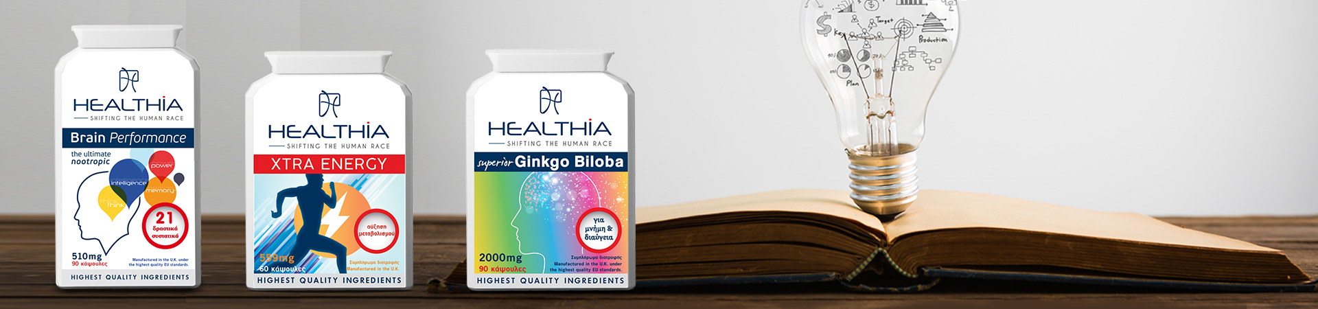 Healthia - Ενέργεια - Νευρικό Σύστημα - Συγκέντρωση