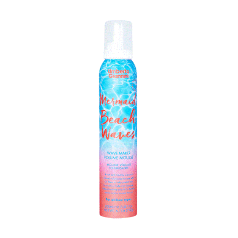 Umberto Giannini Mermaid Beach Waves Wave Maker Volume Mousse για Φυσικά Κυματιστά Μαλλιά 200ml Umberto Giannini Mermaid Beach Waves Wave Maker Volume Mousse για Φυσικά Κυματιστά Μαλλιά 200ml