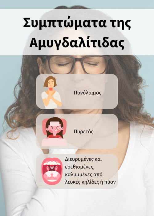 αμυγδαλιτιδα
