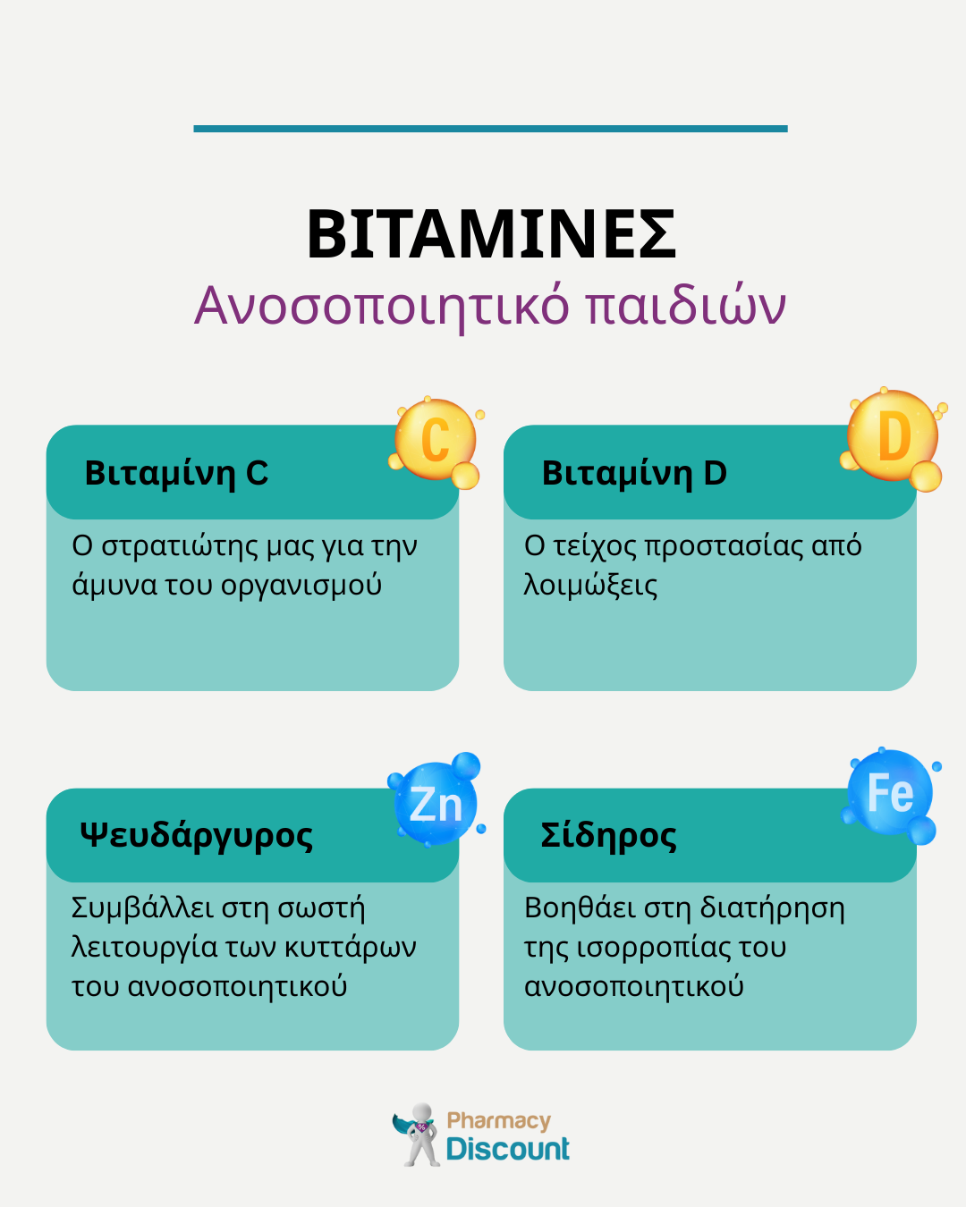 βιταμινες για παιδια