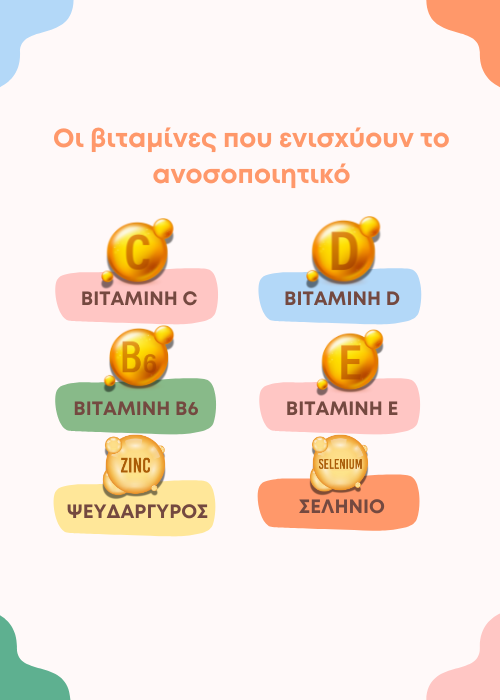 βιταμίνεσ για ανοσοποιητικο
