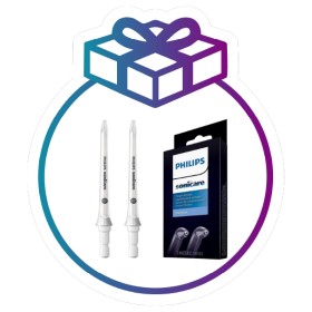 Philips Sonicare Power Flosser Standard Hx3042/00 Ανταλλακτικά Ακροφύσια 2 Τεμάχια