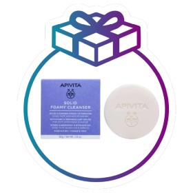 Apivita Cleansing Foam Αφρός Καθαρισμού για Πρόσωπο & Μάτια με Ελιά & Λεβάντα 300ml