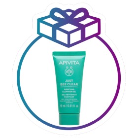 Apivita Promo Routine Just Bee Clear για Μείωση Σμήγματος κατά των Ατελειών με Ενυδατική Κρέμα 40ml & Gel Καθαρισμού 15ml & Λοσιόν Σύσφιξης Πόρων 50ml