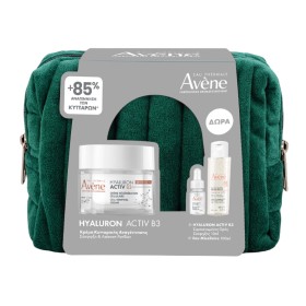 Avene Promo Hyaluron Activ B3 Αντιγηραντική Κρέμα Ημέρας 50ml & Δώρο Oρός Σύσφιγξης 10ml & Νερό Καθαρισμού & Ντεμακιγιάζ 100ml Avene Promo Hyaluron Activ B3 Αντιγηραντική Κρέμα Ημέρας 50ml & Δώρο Oρός Σύσφιγξης 10ml & Νερό Καθαρισμού & Ντεμακιγιάζ 100ml