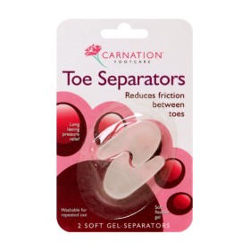 Carnation Toe Separators Διαχωριστικά Δακτύλων 2 Τεμάχια Carnation Toe Separators Διαχωριστικά Δακτύλων 2 Τεμάχια