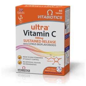 Vitabiotics Ultra Vitamin C Βραδείας Αποδέσμευσης 500mg 60 Δισκία Vitabiotics Ultra Vitamin C Βραδείας Αποδέσμευσης 500mg 60 Δισκία