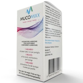 MUCOMIXX Nutritional Supplement with Probiotics 20 Lozenges