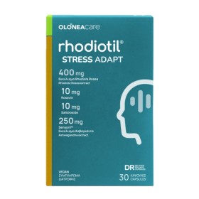Olonea Rhodiotil Stress Adapt για τη Διαχείριση του Άγχους 30 Κάψουλες Olonea Rhodiotil Stress Adapt για τη Διαχείριση του Άγχους 30 Κάψουλες