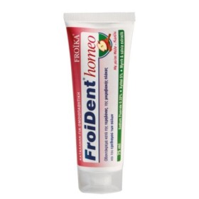 FROIKA Froident Homeo Toothpaste Οδοντόκρεμα κατά της Πλάκας & της Τερηδόνας Γέυση Μήλο/Κανέλα  75ml