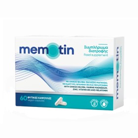 Bioaxess Memotin για Ενίσχυση της Μνήμης & Καταπολέμηση των Εμβοών 60 Κάψουλες Bioaxess Memotin για Ενίσχυση της Μνήμης & Καταπολέμηση των Εμβοών 60 Κάψουλες