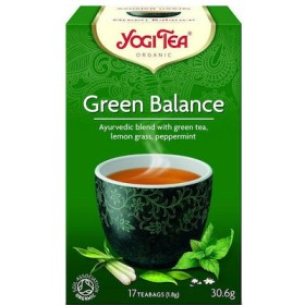 YOGI TEA Green Balance Organic Tea to Boost the Immune System 17 Sachets 30.6g