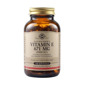 Solgar Vitamin E 671mg 1000IU για την Υγεία του Καρδιαγγειακού Συστήματος 100 Μαλακές Κάψουλες Solgar Vitamin E 671mg 1000IU για την Υγεία του Καρδιαγγειακού Συστήματος 100 Μαλακές Κάψουλες