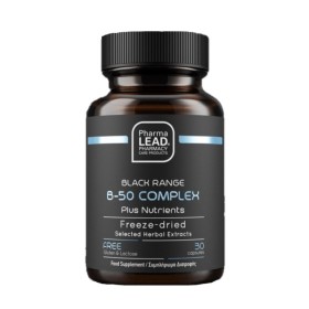 Pharmalead Black Range B-50 Complex Plus Nutrients για το Νευρικό Σύστημα 30 Κάψουλες Pharmalead Black Range B-50 Complex Plus Nutrients για το Νευρικό Σύστημα 30 Κάψουλες