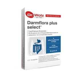 Power Health Dr. Wolz Darmflora Plus Select για την Ενίσχυση του Πεπτικού & Νευρικού Συστήματος 10 Κάψουλες