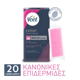 Veet Expert Ταινίες Αποτρίχωσης για Σώμα & Πόδια Κρύο Κερί για Κανονικές Επιδερμίδες 20 Τεμάχια Veet Expert Ταινίες Αποτρίχωσης για Σώμα & Πόδια Κρύο Κερί για Κανονικές Επιδερμίδες 20 Τεμάχια