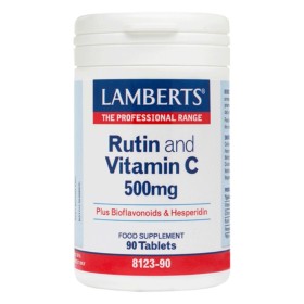 LAMBERTS Rutin & C-500 & Bioflavoids Συμπλήρωμα Ενίσχυσης του Ανοσοποιητικού 90 Ταμπλέτες