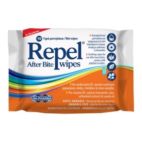 UNIPHARMA Repel After Bite Wipes 10 Pieces