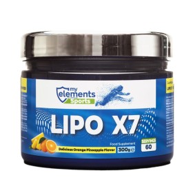 MYELEMENTS Sports Lipo X7 with Orange-Pineapple flavor 300g