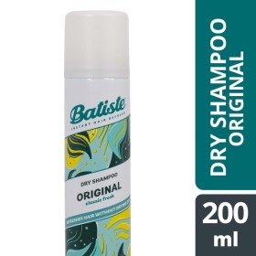 Batiste Original Classic Fresh Dry Shampoo Hair Ξηρό Σαμπουάν με Άρωμα από Ξύσμα Λεμονιού & Φρέσκα Λουλούδια 200ml