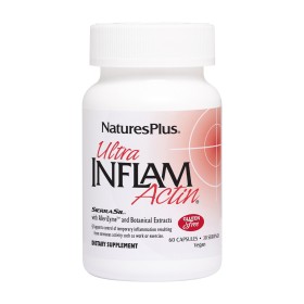 Natures Plus Ultra Inflam Activ Ισχυρή Αντιφλεγμονονική Φόρμουλα 60 Κάψουλες