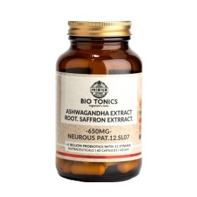 Bio Tonics Ashwagandha Plus 650mg για το Νευρικό Σύστημα 60 Κάψουλες Bio Tonics Ashwagandha Plus 650mg για το Νευρικό Σύστημα 60 Κάψουλες