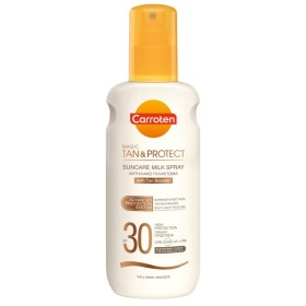 CARROTEN Magic Tan & Protect Suncare Milk Spray Αντηλιακό Γαλάκτωμα Μαυρίσματος για Πρόσωπο-Σώμα SPF30+ 200ml