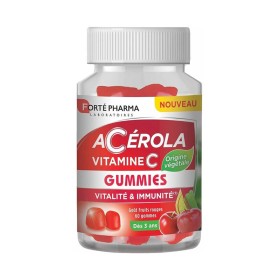 Forte Pharma Acerola Vitamin C Βιταμίνες για το Ανοσοποιητικό 60 Ζελεδάκια