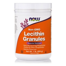NOW Lecithin Granules Non GMO με Λεκιθίνη 454g