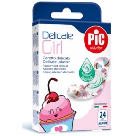 Pic Delicate Girl Medium Παιδικά Αυτοκόλλητα Tσιρότα για Κορίτσια 19x72mm 24 Τεμάχια Pic Delicate Girl Medium Παιδικά Αυτοκόλλητα Tσιρότα για Κορίτσια 19x72mm 24 Τεμάχια