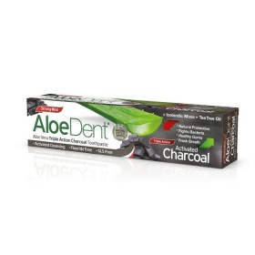 Optima Aloedent Triple Action Activated Charcoal Οδοντόκρεμα 100ml