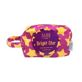 Aloe Colors Promo Bright Star Bag Cosmetic Bag Hair & Body Mist Ενυδατικό Mist Σώματος 100ml & Lip Gloss 2.5ml Aloe Colors Promo Bright Star Bag Cosmetic Bag Hair & Body Mist Ενυδατικό Mist Σώματος 100ml & Lip Gloss 2.5ml