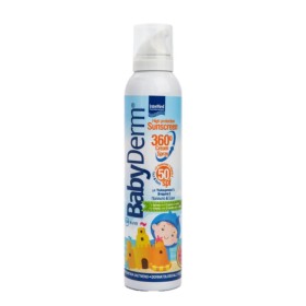 Intermed Babyderm Sunscreen 360 Cream Spray Βρεφικό Αντιηλιακό για Πρόσωπο & Σώμα σε Σπρέι Spf50 200ml Intermed Babyderm Sunscreen 360 Cream Spray Βρεφικό Αντιηλιακό για Πρόσωπο & Σώμα σε Σπρέι Spf50 200ml