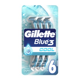 Gillete Blue3 Plus Cool Ξυραφάκια Μιας Χρήσης 6 Τεμάχια Gillete Blue3 Plus Cool Ξυραφάκια Μιας Χρήσης 6 Τεμάχια