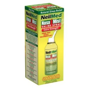 NEILMED Nasa Mist Spray Extra Strength Hypertonic Nasal Spray for Relief of the Nasal Cavity 2.7% 125ML