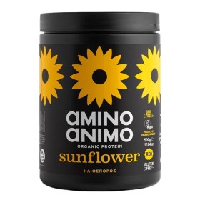 Amino Animo Bio Πρωτεΐνη Ηλιόσπορος Χωρίς Γλουτένη & Λακτόζη 500g