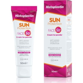 Heremco Histoplastin Sun Protection Face Cream To Powder Αντιηλιακή Κρέμα Προσώπου Spf50+ 50ml Heremco Histoplastin Sun Protection Face Cream To Powder Αντιηλιακή Κρέμα Προσώπου Spf50+ 50ml