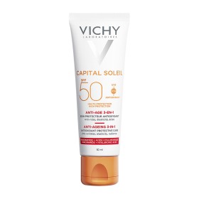Vichy Capital Soleil Anti-Ageing 3 In 1 Spf50 Αντηλιακή Κρέμα Προσώπου με Αντιγηραντική Δράση 50ml Vichy Capital Soleil Anti-Ageing 3 In 1 Spf50 Αντηλιακή Κρέμα Προσώπου με Αντιγηραντική Δράση 50ml