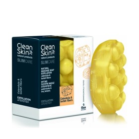 CLEANSKIN Calendula & Loofah Massage Soap Herbal Massage Soap for Slimming & Exfoliation 100g