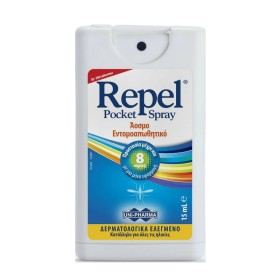 UNI-PHARMA Repel Pocket Spray Odorless Insect Repellent Spray 15ml