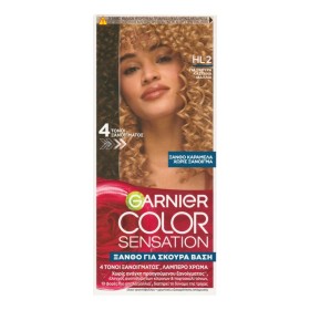 Garnier Color Sensation Hair Color Kit Βαφή Μαλλιών HL2 Ξανθό Καραμέλα 1 Τεμάχιο