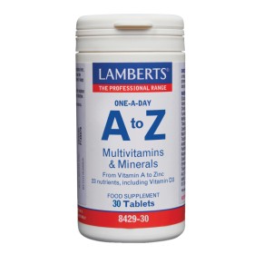 Lamberts A To Z Multivitamins Πολυβιταμίνη με Μέταλλα 30 Ταμπλέτες