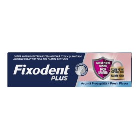 Fixodent Plus Food Barrier Fresh Denture Adhesive Cream Στερεωτική & Προστατευτική Κρέμα για Τεχνητή Οδοντοστοιχία 40g Fixodent Plus Food Barrier Fresh Denture Adhesive Cream Στερεωτική & Προστατευτική Κρέμα για Τεχνητή Οδοντοστοιχία 40g