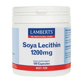 LAMBERTS Soya Lecithin Συμπλήρωμα με Λεκιθίνη 1200mg 120 Κάψουλες