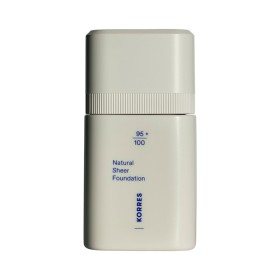 Korres Natural Sheer Foundation Διάφανης Κάλυψης Foundation που Λειαίνει τις Ατέλειες 01 Light 30ml