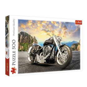 Trefl Black Motorcycle Puzzle Ενηλίκων 500 Κομμάτια