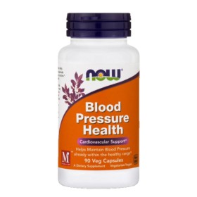 Now Blood Pressure Health για Υποστήριξη της Καρδιαγγειακής Λειτουργίας 90 Μαλακές Κάψουλες Now Blood Pressure Health για Υποστήριξη της Καρδιαγγειακής Λειτουργίας 90 Μαλακές Κάψουλες