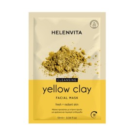 Helenvita Yellow Clay Face Mask Μάσκα Προσώπου για Καθαρισμό & Ενυδάτωση & Αναζωογόνηση 10ml