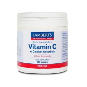 LAMBERTS Vitamin C as Calcium Ascorbate Συμπλήρωμα Ασκορβικού Ασβεστίου 250g